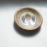 ノモ陶器製作所 6寸皿(エジプト紋 A)