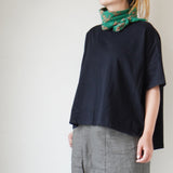 TRAVAIL MANUEL(トラバイユマニュアル)  クラシック天竺スリット Tシャツ(2014)