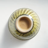 黒木昌伸窯 飯碗(刷毛目 緑)