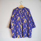 Kelen Side flare blouse (lkl20hbl8)