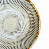 黒木昌伸窯 5寸皿(飛び鉋 白)