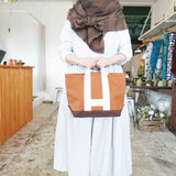 MASTER&CO(マスターアンドコー) 2TONE RAIL MAN BAG SMALL