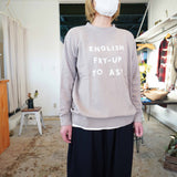 NATURAL LAUNDRY(ナチュラルランドリー) ミニ裏毛 フライアッププルオーバー(7235c-019)