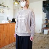 NATURAL LAUNDRY(ナチュラルランドリー) ミニ裏毛 フライアッププルオーバー(7235c-019)
