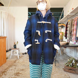 MASTER&CO(マスターアンドコー) OMBRE CHECK JACKET(BLUE)
