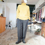 TRAVAIL MANUEL(トラバイユマニュアル)  ミラノリブ ピンタックパンツ(532003)