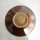 黒木昌伸窯 7寸皿(飛び鉋 緑)