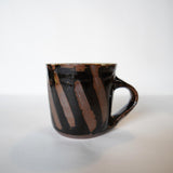 中嶋窯 マグカップ (指描き)