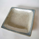 中嶋窯 5寸角皿(縁呉須)