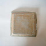 中嶋窯 5寸角皿(縁呉須)