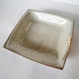 中嶋窯 6寸角皿(白)