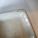 中嶋窯 6寸角皿(白)