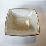 中嶋窯 6寸角鉢(白)