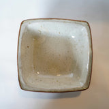 中嶋窯 6寸角鉢(白)