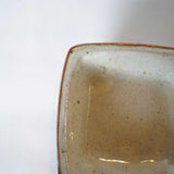 中嶋窯 6寸角鉢(白)