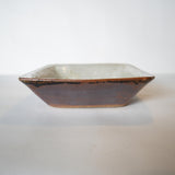 中嶋窯 6寸角鉢(白)