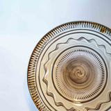 黒木昌伸窯 7寸深皿(縁飛び鉋 白)