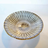 黒木昌伸窯 6寸深皿(刷毛目 白)