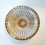 黒木昌伸窯 6寸深皿(刷毛目 白)