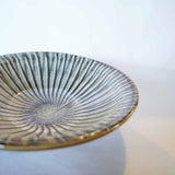 黒木昌伸窯 6寸深皿(刷毛目 白)