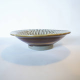 黒木昌伸窯 6寸深皿(刷毛目 白)