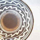 黒木昌伸窯 7寸皿(イッチン 白)