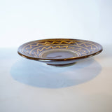 黒木昌伸窯 7寸皿(イッチン 飴)