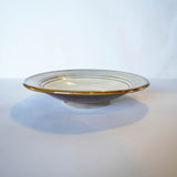 黒木昌伸窯 7寸皿(縁飛び鉋 白)