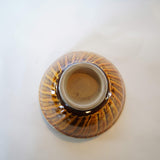 黒木昌伸窯 飯碗(刷毛目 飴)