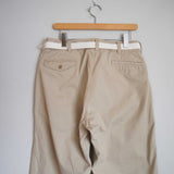 MASTER&CO(マスターアンドコー) CHINO LONG TROUSERS(ベージュ) mc076