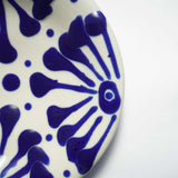 ノモ陶器製作所 8寸皿(唐草 コバルト)