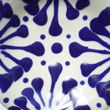 ノモ陶器製作所 8寸皿(唐草 コバルト)