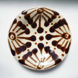 ノモ陶器製作所 8寸皿(唐草 飴)す