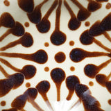 ノモ陶器製作所 8寸皿(唐草 飴)す