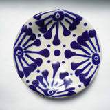 ノモ陶器製作所 8寸皿(唐草 コバルト)