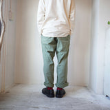 MASTER&CO(マスターアンドコー) CHINO LONG TROUSERS(カーキ) mc076