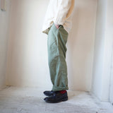 MASTER&CO(マスターアンドコー) CHINO LONG TROUSERS(カーキ) mc076
