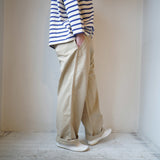 MASTER&CO(マスターアンドコー) CHINO LONG TROUSERS(ベージュ) mc076