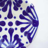 ノモ陶器製作所 7寸皿(コバルト)