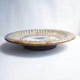 ノモ陶器製作所 7寸皿(エジプト紋 A)