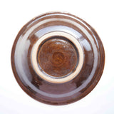 ノモ陶器製作所 8寸皿(エジプト紋 C 点打ち)