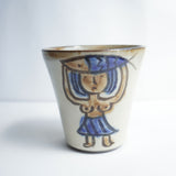 ノモ陶器製作所 フリーカップ大(エジプト紋)