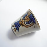 ノモ陶器製作所 フリーカップ大(エジプト紋)