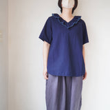 Kelen Side flare blouse (lkl20hbl8)