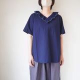 Kelen Side flare blouse (lkl20hbl8)
