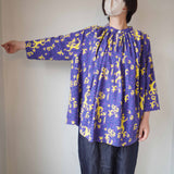 Kelen Side flare blouse (lkl20hbl8)