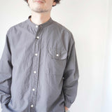 STANDARD SHIRT(スタンダードシャツ) BAND COLLAR SHIRT