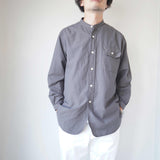STANDARD SHIRT(スタンダードシャツ) BAND COLLAR SHIRT