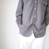 STANDARD SHIRT(スタンダードシャツ) BAND COLLAR SHIRT