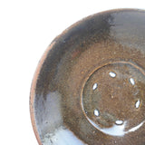 中嶋窯 7寸黒釉鉢